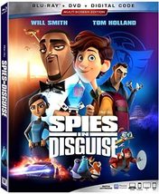 Spies In Disguise Blu-ray + DVD + Digital Code + Slipcover NEW - £7.02 GBP