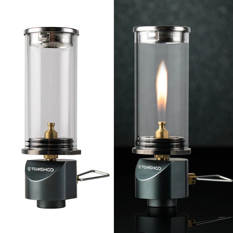 TOMSHOO Gas Lamp Light Butane Gas Light Lantern Tools for Indoor Outdoor Camping - £19.95 GBP