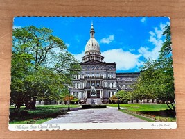 Vintage Postcard, The Michigan State Capitol Building, Lansing, Michigan - £3.57 GBP