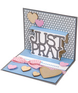 Sizzix Thinlits Die Just Pray 3D Drop Ins - $36.70 CAD