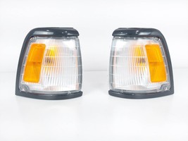 Black Corner Lamp Parking Light Indicators For 1992-1995 Toyota Pickup 2WD - $49.49