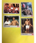 1991 AW Sports Boxing Muhammad Ali Bonus Card #1, #3, #4 &amp; 1 (MINT CONDI... - £7.86 GBP