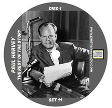 Paul Harvey (Set 11) The Rest of the Story 100 Episodes on 5 Audio CDs - $29.99