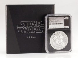 2016 Niue S $ 2 Star Wars Klassisch Yoda NGC PF70 Ultra Cameo Erste 2500 W / - $245.58