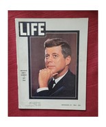 VINTAGE LIFE MAGAZINE NOVEMBER 29, 1963 FEATURING PRESIDENT JOHN F. KENNEDY - $93.48