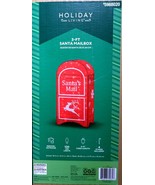 HOLIDAY LIVING 5968020 3-FT SANTA MAILBOX WITH 120 LED LIGHTS IN/OUTDOOR... - $2,252.14 MXN