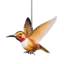 Bouncy Rufous Hummingbird NWT Hanging Decor Garden Indoor Outdoor - $29.69