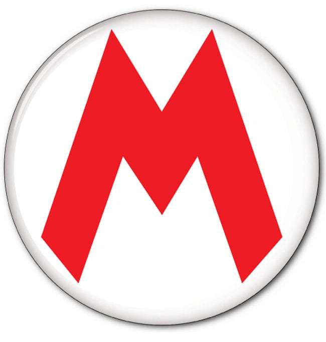 MARIO of Mario and LUIGI Brothers HALLOWEEN Costume Prop Cosplay Button ... - $7.99