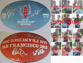 2018 England National Rugby Sevens,team,signed,autographed,WC Rugby ball... - £495.51 GBP