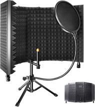 Zosta Studio Recording Microphone Isolation Shield For Most Condenser Mic - £45.53 GBP