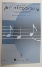 Life&#39;s a Happy Song SATB Sheet Music Hal Leonard 08754476 from The Muppets - $7.00