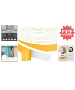 Durable High Density Foam Weather Stripping - 1x1/2in x 20ft Energy Effi... - $623.90 MXN