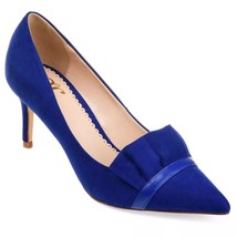 Journee Collection Women Classic Stiletto Pump Heels Marek Size US 8 Blue - £25.84 GBP