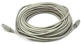 50ft PS/2 Male to Female Keyboard Mouse MDIN-6 Extension Cable MONOPRICE... - $38.09