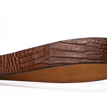 Marco Di Milano genuine exotic caiman fuscus-belly belt Riccardo Bay Apache image 2