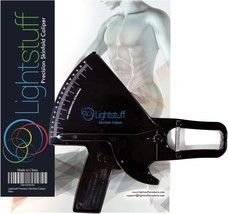 Lightstuff Precision Skinfold Caliper - Easy, Reliable Tool For Monitori... - $35.99