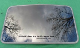 1998 Gmc Jimmy Year Specific Sunroof Glass No Accident Oem Free Shipping - £101.30 GBP
