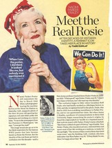 Original 2016 People Magazine Photo &amp; Article Featuring Naomi Parker-Fraley - $273.62 MXN