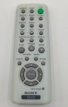 GENUINE SONY DVD REMOTE CONTROL RMT-148A ~TESTED~ - $7.69