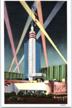 1933 Postcard Chicago World&#39;s Fair Century of Progress Expo Hall Of Science - £5.53 GBP