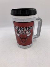 Chicago Bulls 22oz Insulated Beverage Mug Super Thermos Made in USA - £7.41 GBP