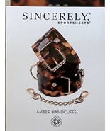 Amber Bracelets/Handcuffs, Buckle Fasteners, Connecting Chain, Adult Toy... - $468.08 MXN