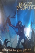 RIGOR MORTIS Slave to the Grave FLAG CLOTH POSTER BANNER CD Thrash Metal - $20.00