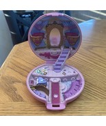 Vintage 1993 Polly Pocket Grand Ballet Lavender Flower Compact Only - $24.99
