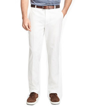 Brooks Brothers Mens White Clark Garment-Dyed Cotton Pants, 33W x 32L 5346-2 - £69.68 GBP