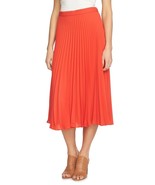 Women&#39;s Size 8 1.State Pleated Midi Skirt Red MSRP $99 - $30.07 CAD+