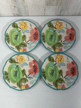 Pioneer Woman Vintage Bloom Set of 4 Salad Plates 8.5” Floral Flowers - £23.71 GBP