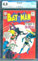 Batman #145 (1962) CGC 4.0 -- O/w to white pages; Moldoff Joker cover and story - $203.47