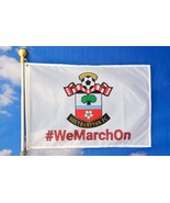 Southampton F.C. Football Club Flag White 3x5ft Polyester Banner  - £12.52 GBP