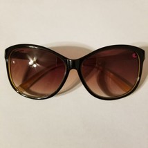 Fastrack Women&#39;s Brown Cat Eye Elegant Fashion Sunglasses P242BR1F - £19.46 GBP