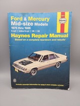 Haynes Repair Manual 36044 Ford Mercury Mid Size 1975-1986 4 cyl V6 V8 3... - £4.63 GBP