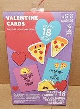 Valentine Cards Makes 18ea Many Types You Choose Puzzles Tattoos Puppets 193E-2 - $2.39