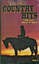 The Best of Country Hits of the 70&#39;s &amp; 80&#39;s - Cassettes 1 &amp; 2 Sealed New. - £15.56 GBP