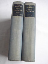 The World&#39;s Best Poetry-Vol. I and II 1904 HC by Editor-in-Chief Bliss Carmen - £15.71 GBP