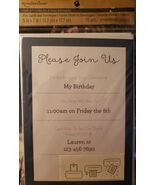 Recollections Craft It ~ 10 Flat Cards ~ Printable Invitations w/Envelopes  - $20.00