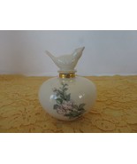 LENOX CHINA SERENADE PERFUME BOTTLE WITH BIRD STOPPER   - $20.10 CAD