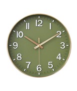 Wall Clocks Battery Operated,12 Inch Silent Non Ticking Modern Wall Cloc... - £31.44 GBP