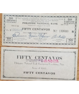 PHILIPPINE Nati Bank Paper Money: Misamis Occidenal Agency 1942 50 centavos - £3.89 GBP
