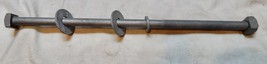 1/2”-11 x 16” Long Square Head Bolts Galvanized 6” Thread &amp; 3 Washers + ... - $9.99