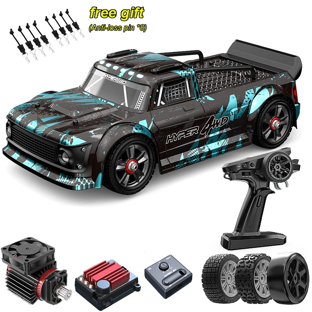MJX Hyper Go 1/14 High Speed On Road RC Rally Car With Gyro Metal Chassis Extra - £196.60 GBP+