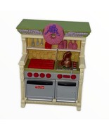 Fisher Price Loving Family Sounds Kitchen Stove Dollhouse Furniture - $14.40