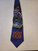 Rare New Auburn University Neck Tie AU Logo Tigers Navy Blue Orange Stad... - £17.93 GBP