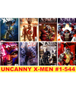 Uncanny Xmen Comics [ 01 - 544 And Annuals ] Full Comic Series DIGITAL D... - $24.99