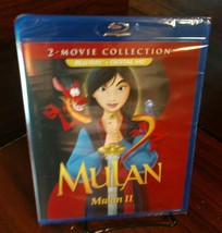 Mulan And Mulan II:2-Movie Collection (Blu-ray-No Digital)Discs Unused-Free S&H! - $15.82