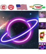 USB &amp; Battery Operated Spherical Neon Sign - Aesthetic Wall Decor for Rooms - $526.10 MXN