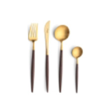 Cutipol Goa Brown Gold 12 Piece Cutlery Set - £213.32 GBP